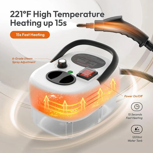 Multipurpose Portable Steam Cleaner